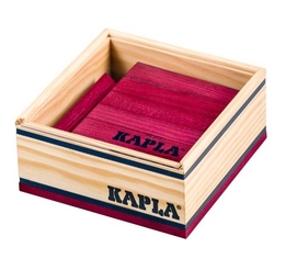 Kapla Kist Fuchsia 40 Stuks