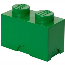 Storage Box Lego Brick 2 Green