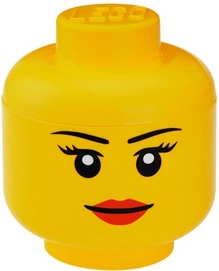 Opbergbox Lego Head Girl Large