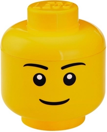 Opbergbox Lego Head Boy Large
