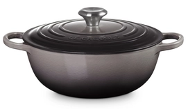 Cocotte Le Creuset Marmite Fonte Flint 26 cm