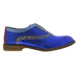 Schnürschuhe Fly London Combo Cobalto Damen