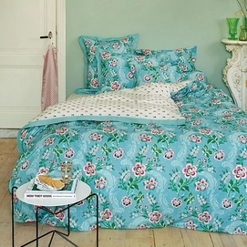 Bettwäsche Pip Studio Le Bois Fleuri Blau Perkal