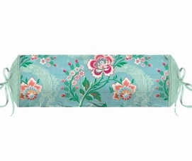 Sierkussen Pip Studio Le Bois Fleuri Blauw Percal (22 x 70 cm)