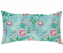 Sierkussen Pip Studio Le Bois Fleuri Blauw Percal (35 x 60 cm)