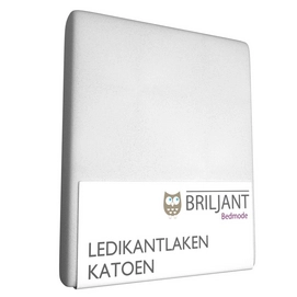 Ledikantlaken Wit Briljant (Katoen)