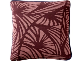Coussin Södahl Cushion Deco Leaves Dust Berry (50 x 50 cm)