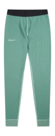 Legging Bergans Kids Inner:Dual Merino Dark Mint Crush Nauwsluitende pasvorm