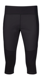 Legging Bergans Women Fløyen 3/4 Outdoor Black Nauwsluitende pasvorm