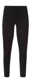 Legging Bergans Women Fløyen Black Winter Tights Nauwsluitende pasvorm