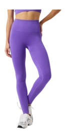 Legging Björn Borg Women Studio Seamless Ribbed Simply Purple