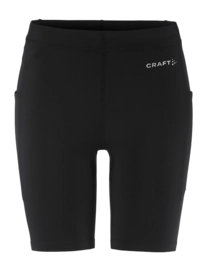 Legging Craft Men Essence Short Tights 3 Black Nauwsluitende pasvorm