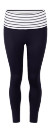 Legging House of Gravity Women Signature Leggings Deep Blue X White Stripe