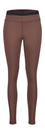 Legging Luhta Women Ikkamo Dark Brown Nauwsluitende pasvorm