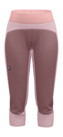 Legging Ortovox Damen Ravine Metawool 60 Hybrid Pants Dawn Rose Regular Fit
