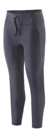 Legging Patagonia Women Endless Run 7/8 Tights Smolder Blue Nauwsluitende pasvorm
