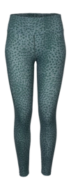 Legging The Indian Maharadja Women Leopard Tight Duck Green