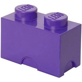 Opbergbox Lego Brick 2 Paars