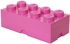 Opbergbox Lego Brick 8 Roze