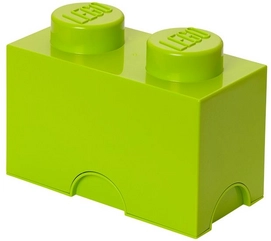 Opbergbox Lego Brick 2 Lime Groen