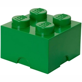 Storage Box Lego Brick 4 Green