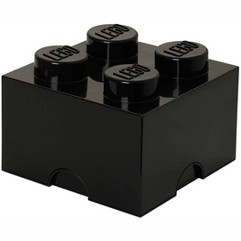 Storage Box Lego Brick 4 Black