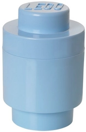 Opbergbox Lego Round 1 Licht Blauw