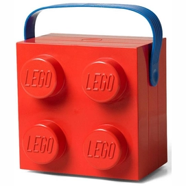 Lunchkoffer Lego Met Hendel Rood