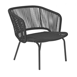 Loungestoel Max&Luuk Lenn Black