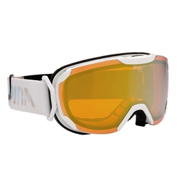 Skibrille Alpina Pheos S QMM Weiß / Braun