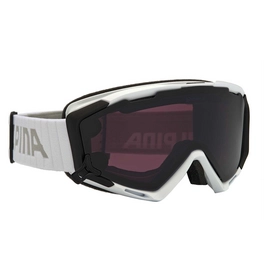 Skibrille Alpina Panoma S Magnetic Q+S White