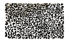 Badematte Abyss & Habidecor Leopard Black