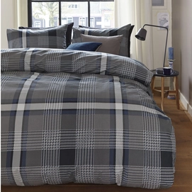 Dekbedovertrek Beddinghouse Lewiston Grey Katoen