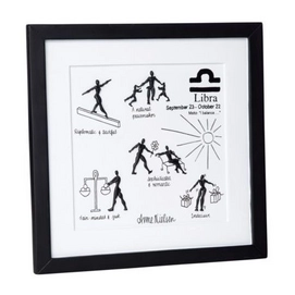 Art Print Anna Nielsen Zodiac Libra