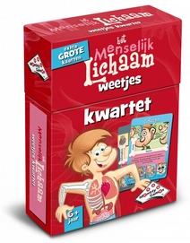 Kaartspel Identity Games Menselijk Lichaam Kwartet