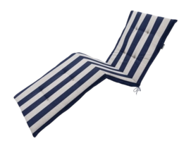 Coussin de Bain de Soleil Madison Amora Blue (200 x 65 cm)