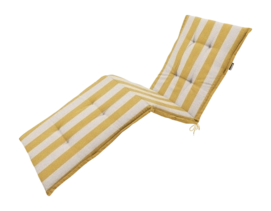 Coussin de Bain de Soleil Madison Amora Mustard (200 x 65 cm)