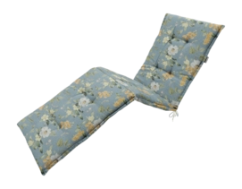 Coussin Bain de Soleil Madison Juliette Azure Natural Finition Extérieure (200 x 65 cm)