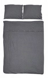 Dekbedovertrek House in Style Linde Antraciet Jersey