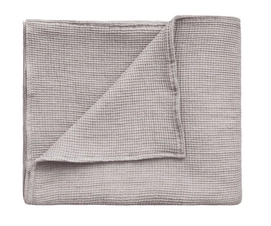Plaid Marc O'Polo Linen Pique Mauve Grey