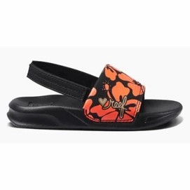 Slipper Reef Kids Little One Slide Hibiscus Coral