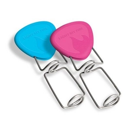 Grillklammer Light My Fire Grandpa's FireFork Fuchsie/Blau