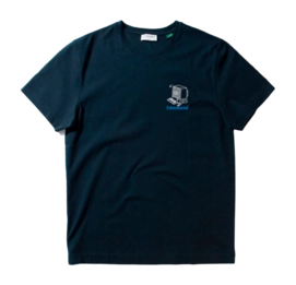T-shirt Edmmond Studios Homme Log Off Plain Navy-L