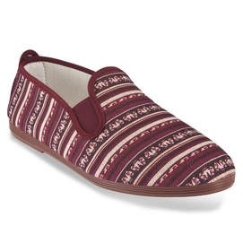 Slipper Flossy Tribal Logrono Kastanienbraun