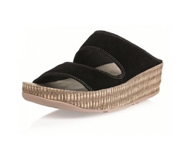 Damensandalen FitFlop Lolla™ Schwarz