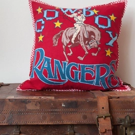 Zierkissen Room Seven Lonely Ranger