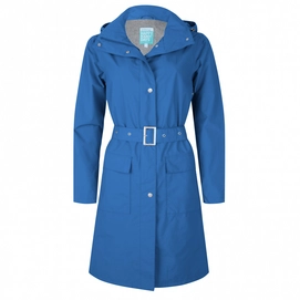 Regenjas Happy Rainy Days Long Coat Jersey Lining Balou Blue-S