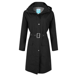 Raincoat Happy Rainy Days Long Coat Bowie Black