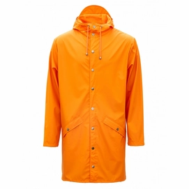 Regenjacke RAINS Long Jacket Fire Orange