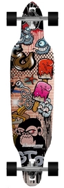 Longboard Ram Graffitti Worm 36” Black